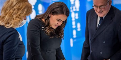 A Csipkeházba látogatott Novák Katalin családokért felelős tárca nélküli miniszter asszony